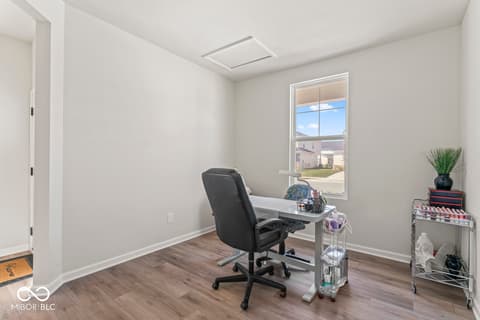 Home office at 2729 Penn Avenue, Plainfield, IN