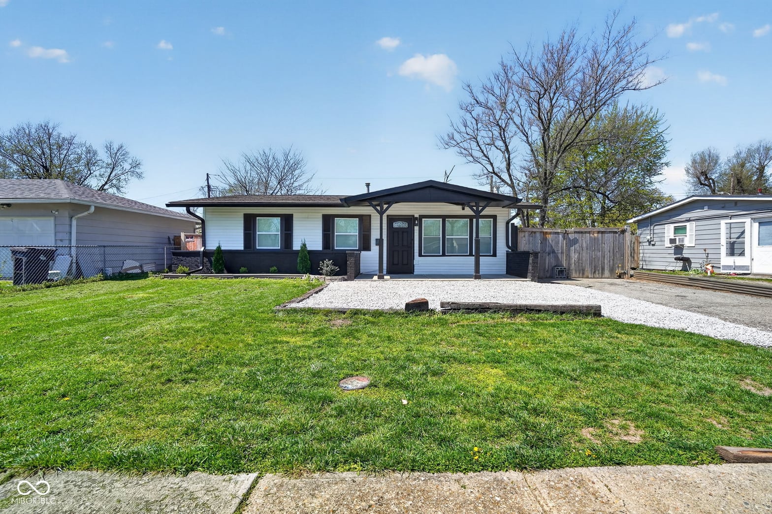 Front exterior at 3116 Georgetown Road, Indianapolis, IN
