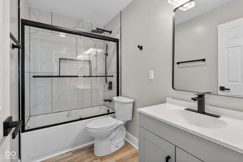 Bathroom at 3116 Georgetown Road, Indianapolis, IN