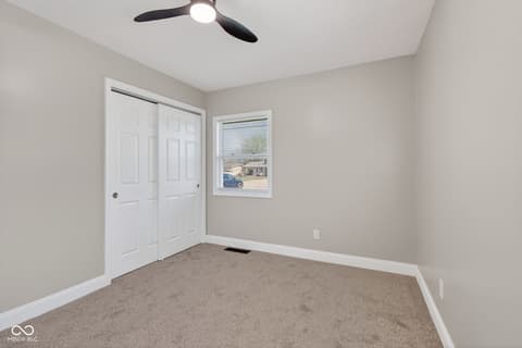Bedroom at 3116 Georgetown Road, Indianapolis, IN
