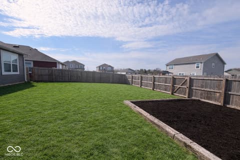 Yard at 1402 Buttercup Lane, Shelbyville, IN