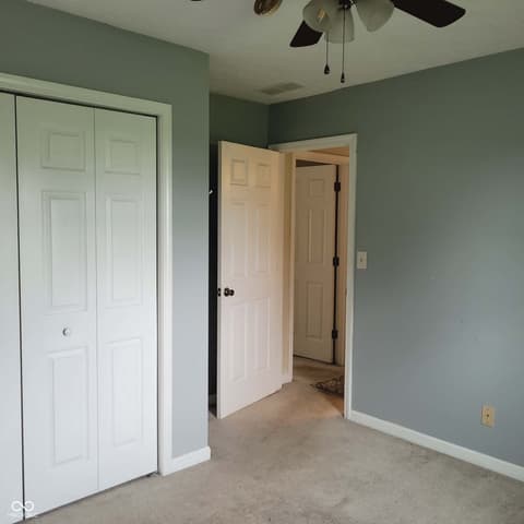 Bedroom at 7960 W 800 N, Fairland, IN