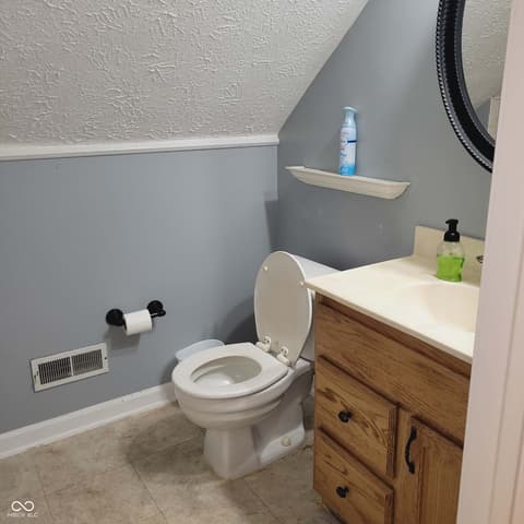 Bathroom at 7960 W 800 N, Fairland, IN