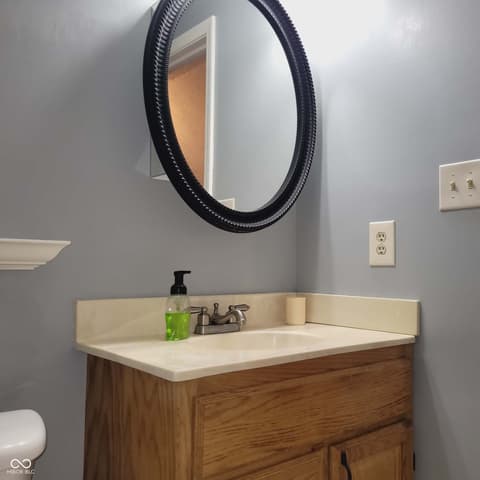 Bathroom at 7960 W 800 N, Fairland, IN