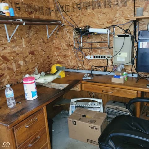 Home office at 7960 W 800 N, Fairland, IN