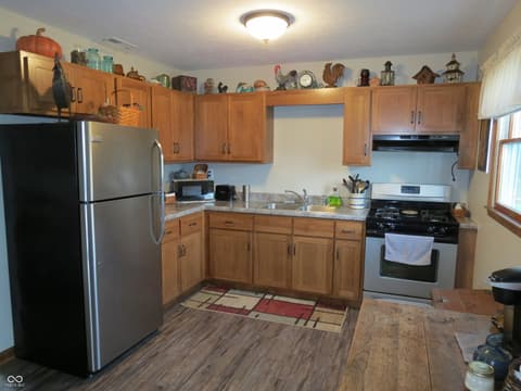 Kitchen at 8272 S 250 W, Trafalgar, IN