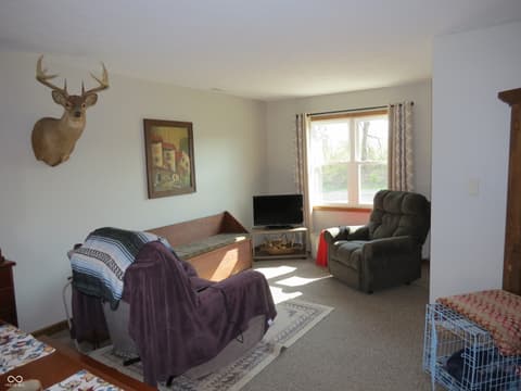 Living room at 8272 S 250 W, Trafalgar, IN