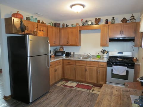 Kitchen at 8272 S 250 W, Trafalgar, IN