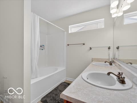 Bathroom at 8625 Baypointe Drive, Avon, IN