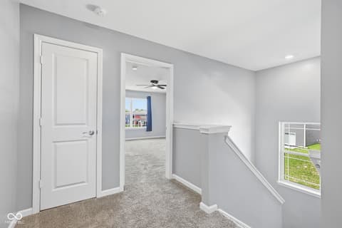 Hallway at 7214 Parkstay Lane, Indianapolis, IN