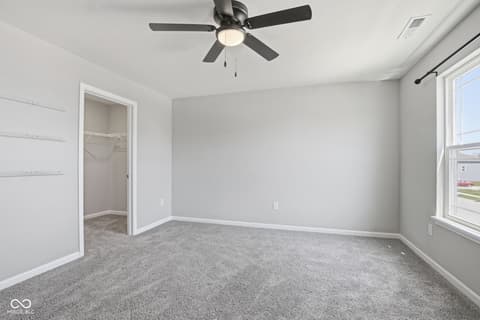 Bedroom at 7214 Parkstay Lane, Indianapolis, IN