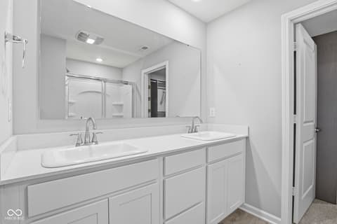 Bathroom at 7214 Parkstay Lane, Indianapolis, IN