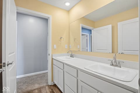 Bathroom at 7214 Parkstay Lane, Indianapolis, IN