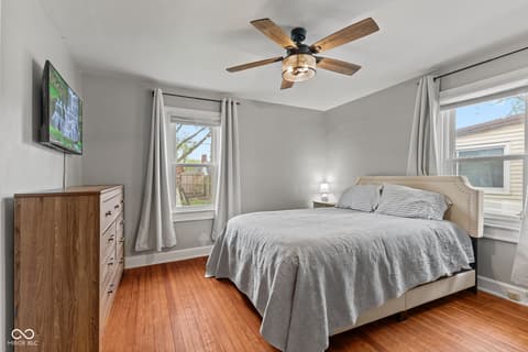 Bedroom at 1460 N Bosart Avenue, Indianapolis, IN