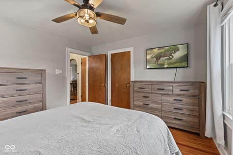 Bedroom at 1460 N Bosart Avenue, Indianapolis, IN