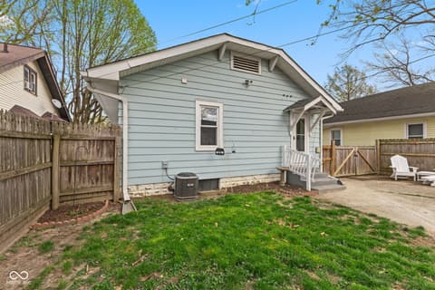 Backyard at 1460 N Bosart Avenue, Indianapolis, IN