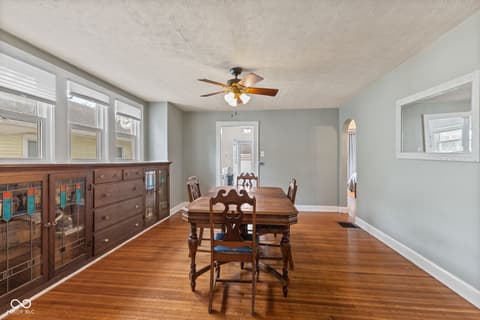 Dining room at 1460 N Bosart Avenue, Indianapolis, IN