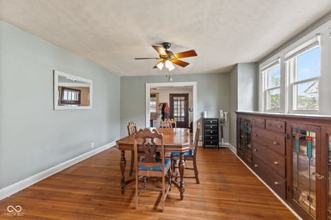 Dining room at 1460 N Bosart Avenue, Indianapolis, IN