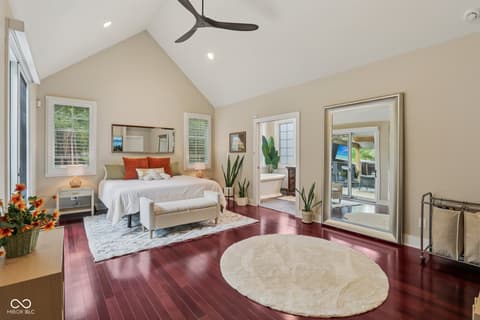 Bedroom at 8418 N College Avenue, Indianapolis, IN