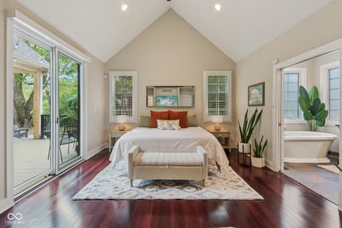 Bedroom at 8418 N College Avenue, Indianapolis, IN