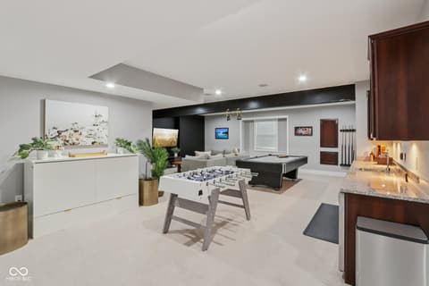 Basement at 8418 N College Avenue, Indianapolis, IN