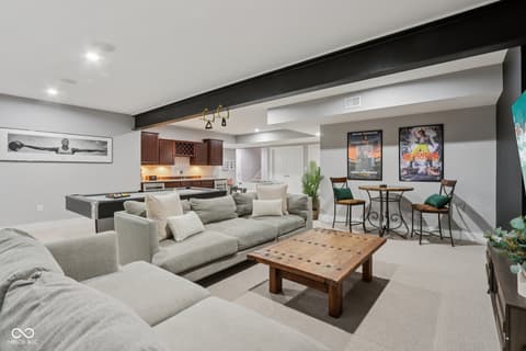 Basement at 8418 N College Avenue, Indianapolis, IN