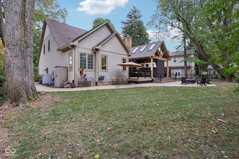 Yard at 8418 N College Avenue, Indianapolis, IN