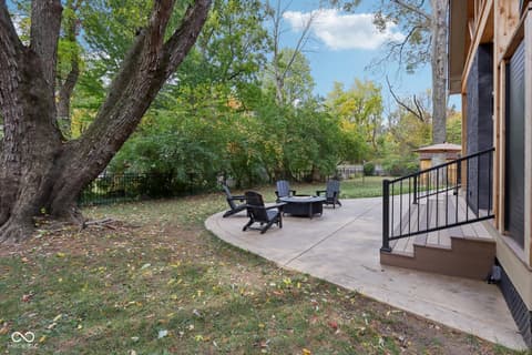 Yard at 8418 N College Avenue, Indianapolis, IN