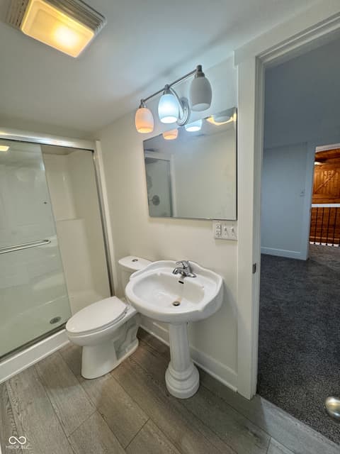 Bathroom at 112 Lincoln Hills, Coatesville, IN