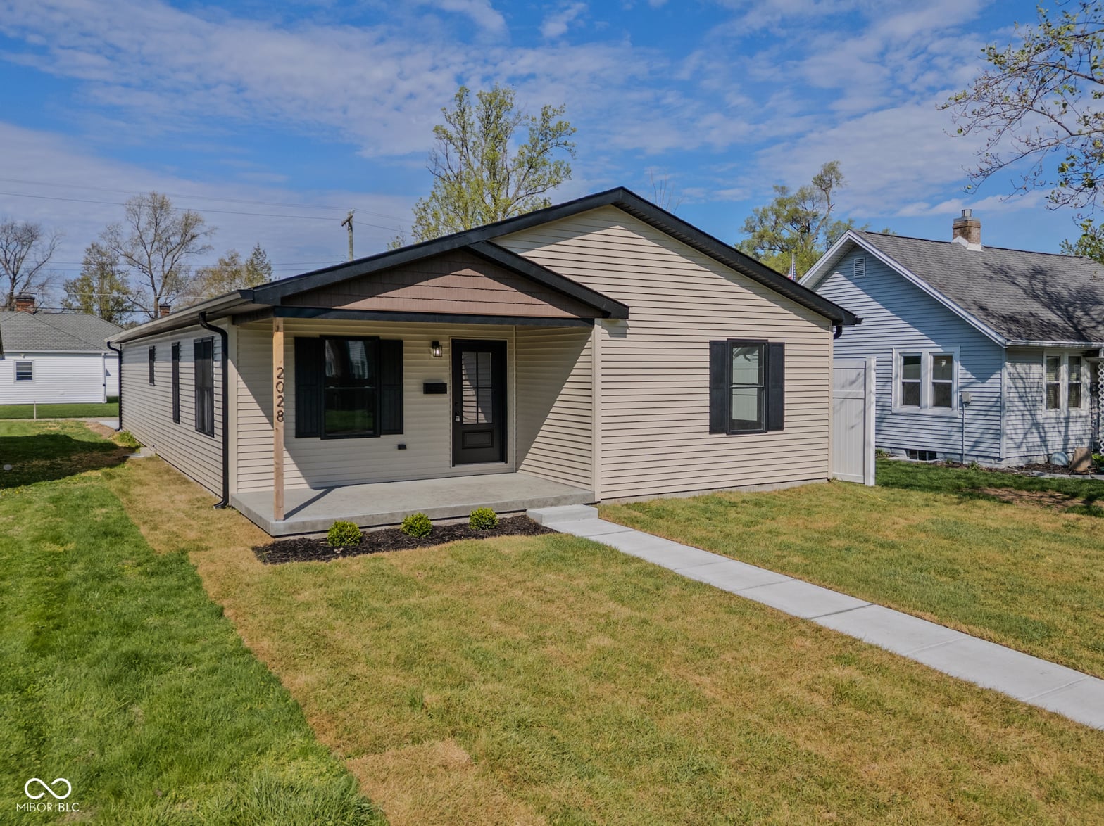 Front exterior at 2028 Newton Street, Columbus, IN