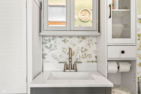 Primary bathroom at 5230 Yellowwood Drive, Columbus, IN
