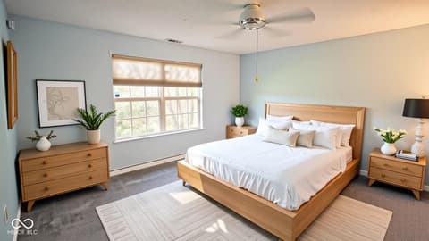 Bedroom at 7705 Briarstone Drive, Indianapolis, IN