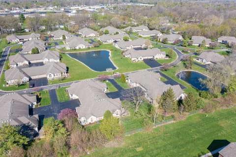 Aerial view at 7705 Briarstone Drive, Indianapolis, IN