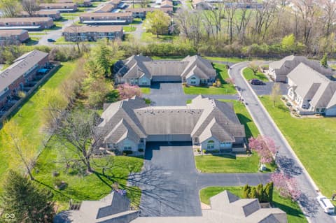 Aerial view at 7705 Briarstone Drive, Indianapolis, IN