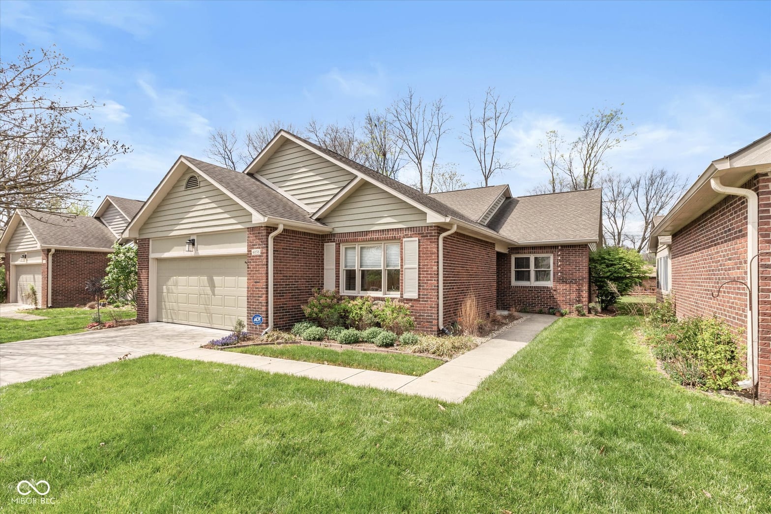 Front exterior at 6858 Steinmeier Lane, Indianapolis, IN