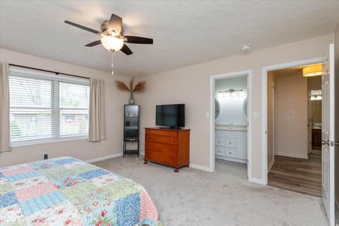 Bedroom at 6858 Steinmeier Lane, Indianapolis, IN