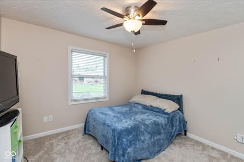 Bedroom at 6858 Steinmeier Lane, Indianapolis, IN