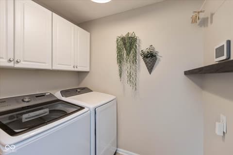 Laundry room at 6858 Steinmeier Lane, Indianapolis, IN