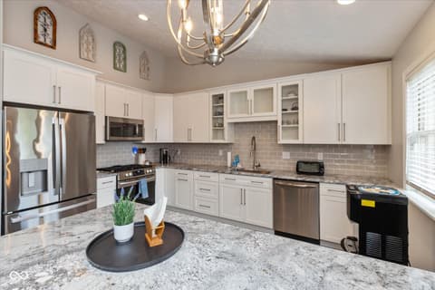 Kitchen at 6858 Steinmeier Lane, Indianapolis, IN