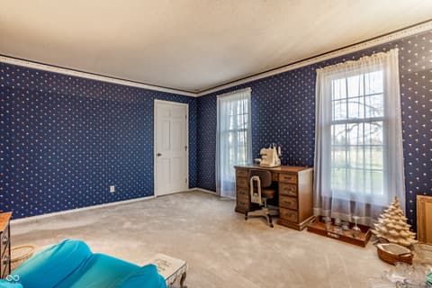 Bedroom at 5510 W Bethel Avenue, Muncie, IN