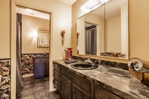 Bathroom at 5510 W Bethel Avenue, Muncie, IN