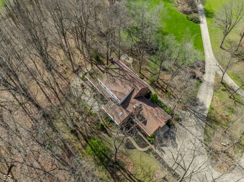 Aerial view at 5510 W Bethel Avenue, Muncie, IN