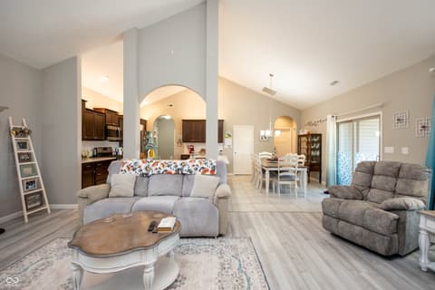 Living room at 3981 Scoria Street, Lafayette, IN