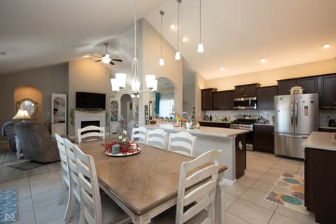 Dining room at 3981 Scoria Street, Lafayette, IN