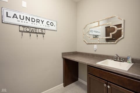 Laundry room at 3981 Scoria Street, Lafayette, IN