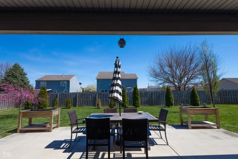 Outdoor living area at 3981 Scoria Street, Lafayette, IN