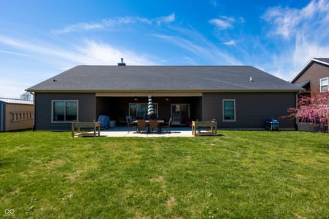 Backyard at 3981 Scoria Street, Lafayette, IN