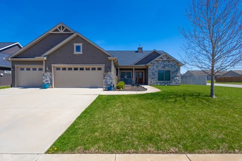 Front exterior at 3981 Scoria Street, Lafayette, IN