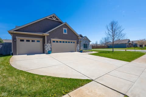 Front exterior at 3981 Scoria Street, Lafayette, IN