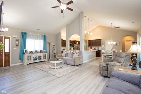 Living room at 3981 Scoria Street, Lafayette, IN